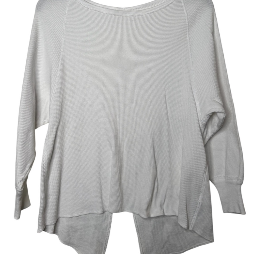 We The Free Cream Knit Sweatshirt